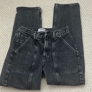 Agolde Charcoal Denim Pants